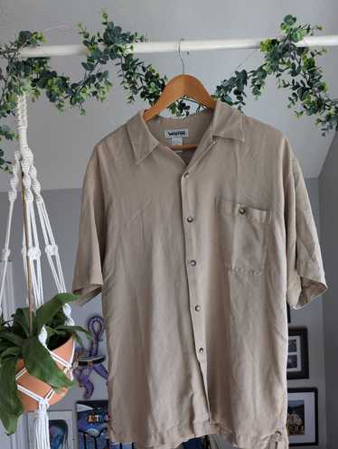 Vintage VISITOR Silk button up