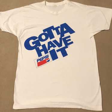 vintage pepsi “gotta have it” single all around te