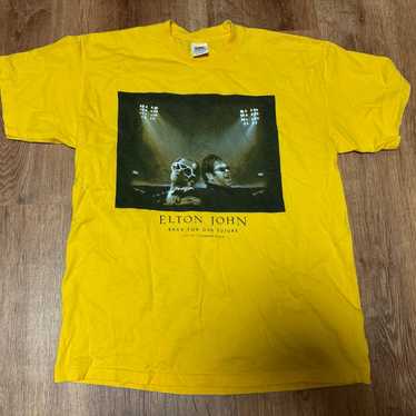 Vintage Elton John tour shirt