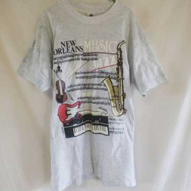 vintage jazz music t-shirt - Gem