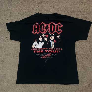 Vintage AC/DC Tour T-Shirt - Gem Vintage AC/DC Tour T-Shirt - Gem