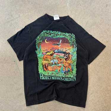 Vintage 1990s nature t shirt