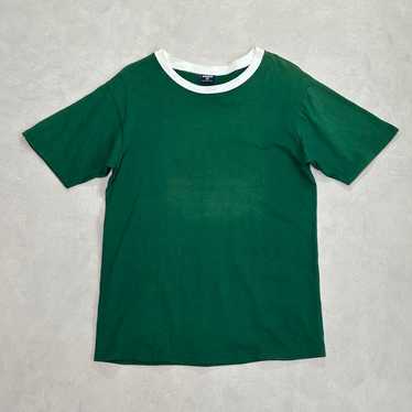 90s USA-made OLD STUSSY Ringer Tee Shirt.