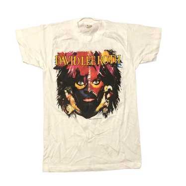 80年代 ビンテージ ロックT　DAVID LEE ROTH Vintage 80s David Lee Roth Shirt Large – Madd Vintage