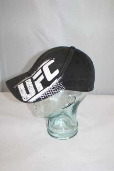 帽子 UFC CAP VINTAGE 00s CAP HAT UFC REEBOK - SIZE OSFM - EMBROIDERED BLACK UNISEX