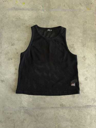 Streetwear × Stussy × Vintage Stussy Big Mesh Tank