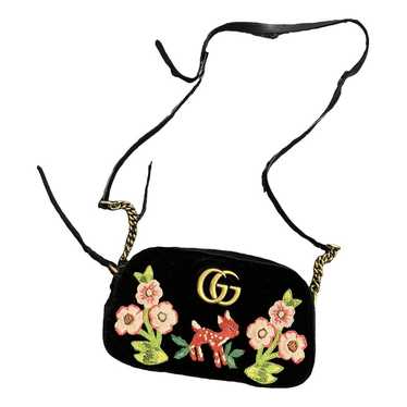 Gucci Gg Marmont velvet crossbody bag