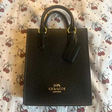 Coach leather mini bag