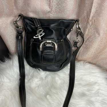 B. Makowsky Leather Crossbody Bag