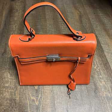 Orange Purse Inspired Designer Bag