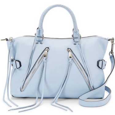 Rebecca Minkoff Light Ice Blue Satchel Moto Bag

S