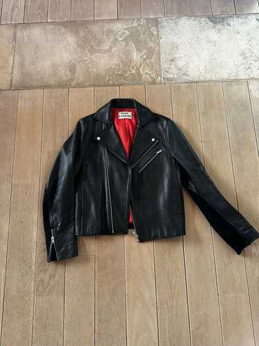Acne Studios Gibson Biker Jacket, $950 | farfetch.com