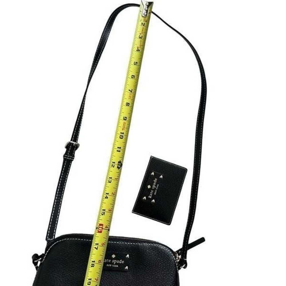 NWOT Kate Spade New York Womens Crossbody Bag Bla… - image 7