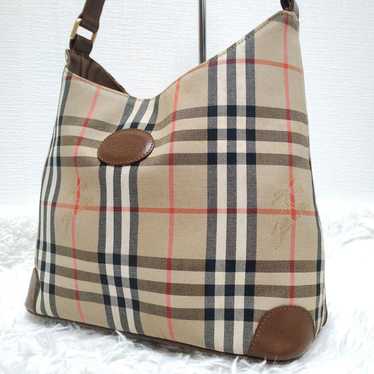 Burberry One Shoulder Bag Nova Check Shadow Horse 