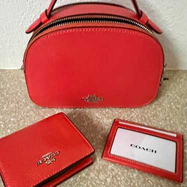 Coach Serena Crossbody, Matching Wallet, and  ID/C