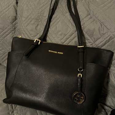 Large leather Michael Kors purse