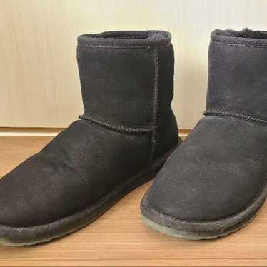 EMU Black Mouton Boots 25cm