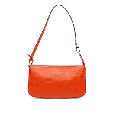 Orange Louis Vuitton Epi Pochette Accessoires Shou