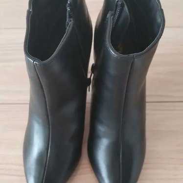 Black Pointed Toe Booties