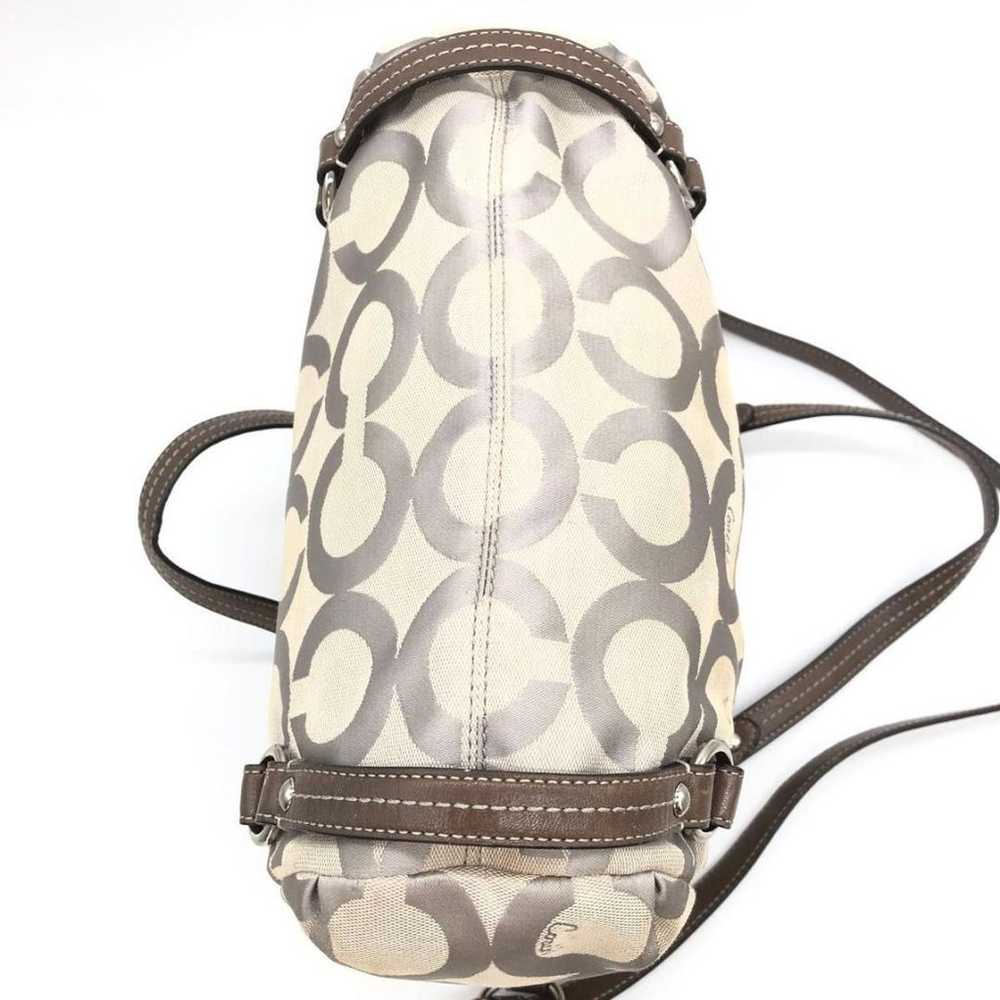 Coach Op Art Shoulder Bag Handbag 2-way - image 7