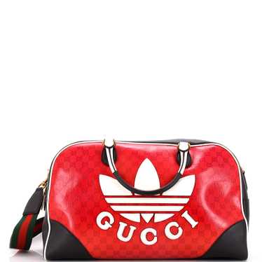 GUCCI x adidas Duffle Bag GG Coated Canvas Large