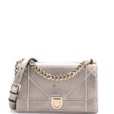 Christian Dior Diorama Flap Bag Grained Calfskin S