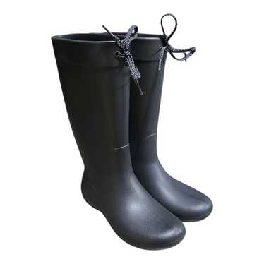 CROCS 203541 RAIN BOOTS Black Womens Size 9