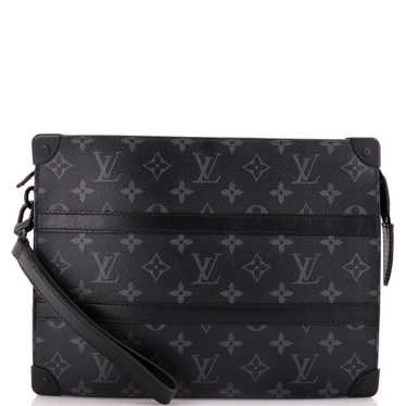 Louis Vuitton Trunk Pouch Monogram Eclipse Canvas