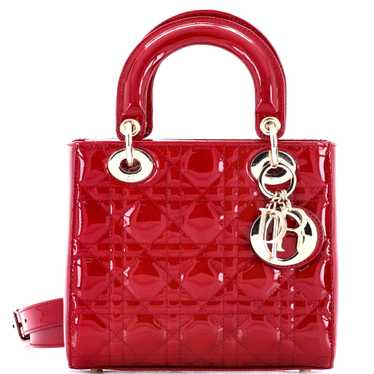 Christian Dior Lady Dior Bag Cannage Quilt Patent 