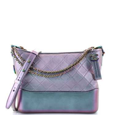 CHANEL Gabrielle Hobo Quilted Iridescent Lambskin 