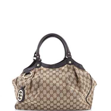 GUCCI Sukey Tote GG Canvas Medium