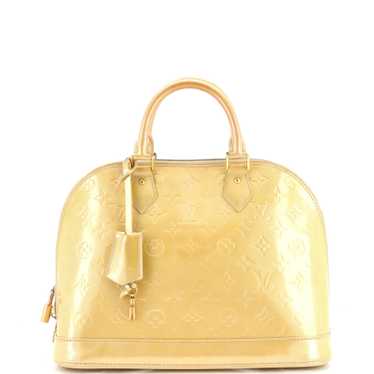 Louis Vuitton Alma Handbag Monogram Vernis PM