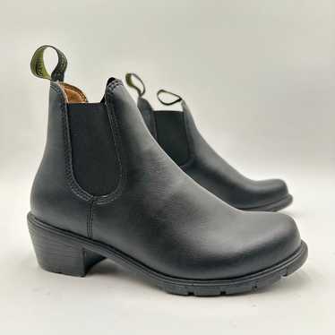 Blundstone Heeled Black Leather Original Heeled Ch