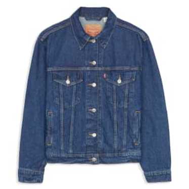 Levi's Ex-Boyfriend Trucker Jacket - Neu Blue