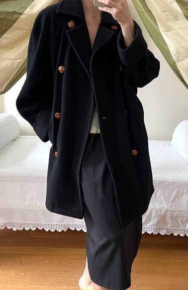 Vintage Double Breasted Wool Coat