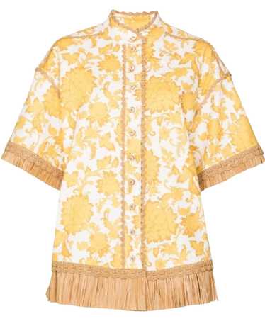 Product Details Zimmermann Yellow Postcard Fringed