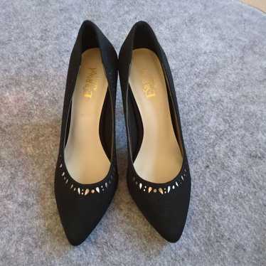 ESPERANZA Black Pointed Toe Pumps