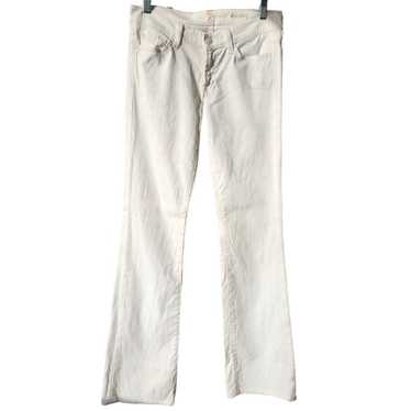 7 For All Mankind 7 For All Mankind White Bootcut 