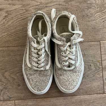 VANS Classic Glitter Sneakers (6.5) | Used,…