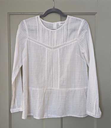 Indi & Cold Cotton Lace Top (XS) | Used, Secondhan