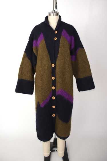 Handmade Mohair Duster Coat