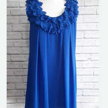 Ted Baker London Cobalt Blue chiffon sleeveless mi