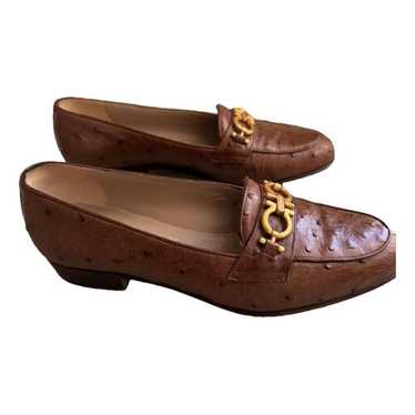 Salvatore Ferragamo Exotic leathers flats