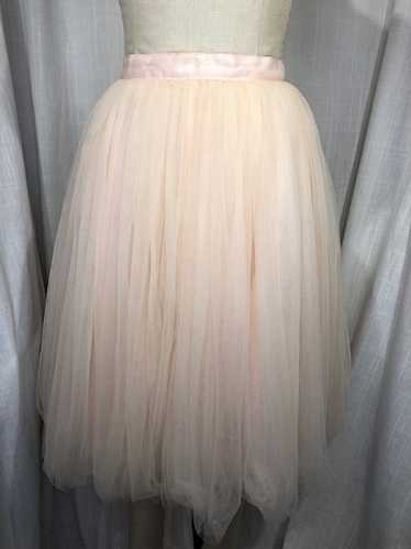 Vintage Inspired 50s Pink Tulle Skirt