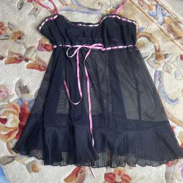 Victoria's Secret Women's Black and Multi Dress