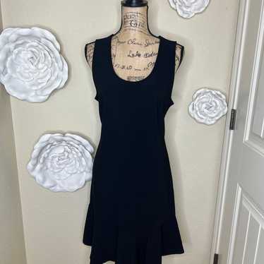 Boston Proper Sleeveless Dress with Ruffle Hem