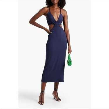 Walter Baker Sandrine Cut Out Jersey Midi Dress NW