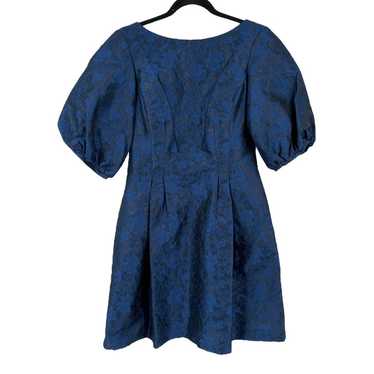 Vince Camuto dress textured minidress blue size 8