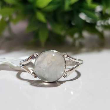 925 Sterling Silver Moonstone Ring