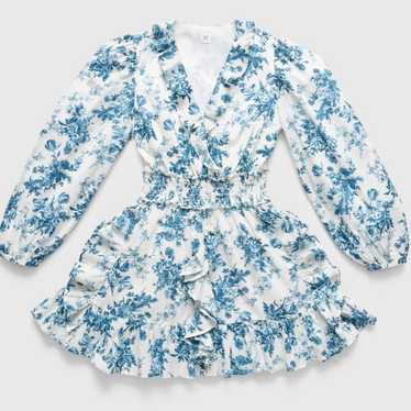 Gap X LoveShackFancy Floral Mini Dress Womens